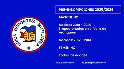 Pre-Inscripciones Temporada 2025-2026